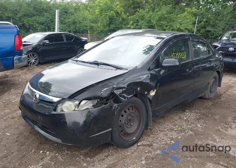 2008 Honda Civic Ex from USA, damaged, VIN 1HGFA16818L050511